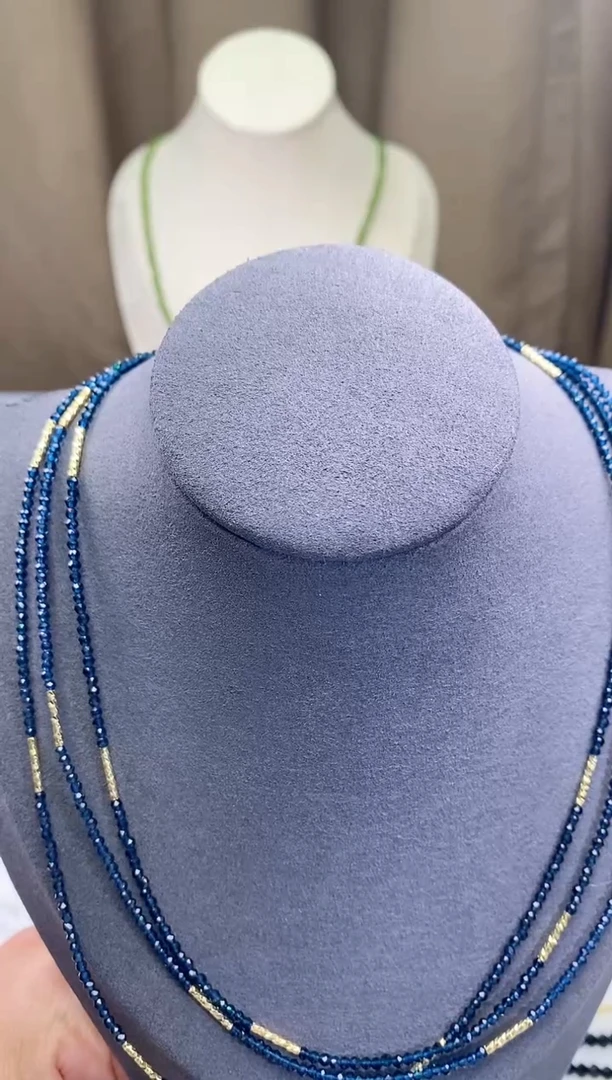 【闪购商品】尖晶石颈饰14K金镶嵌诗颜甄选珠宝SYZB1314