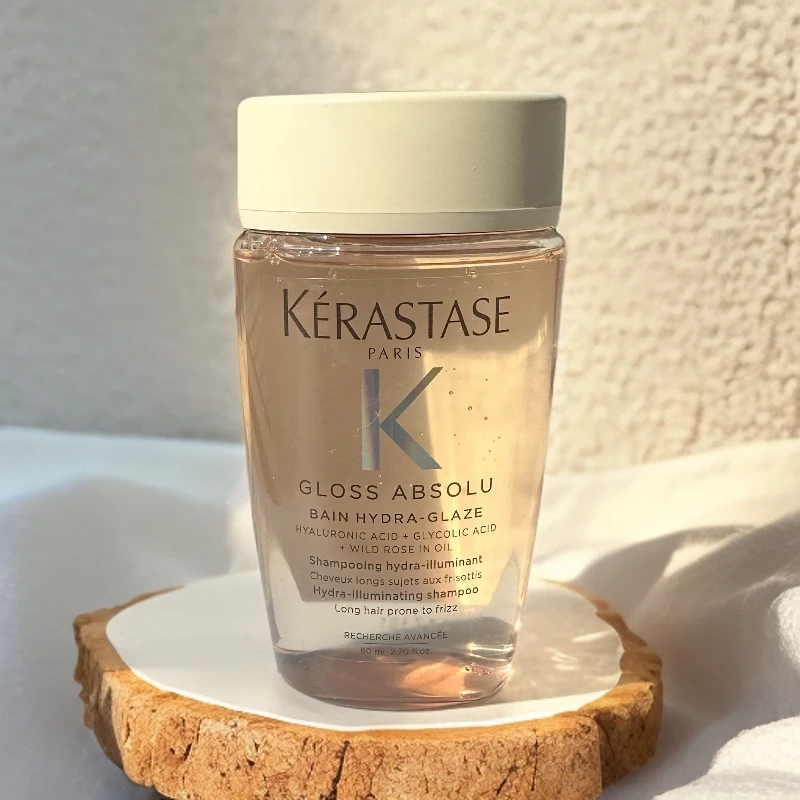 卡诗釉光玫瑰洗发水80ML净油补水抗毛躁柔顺蓬松