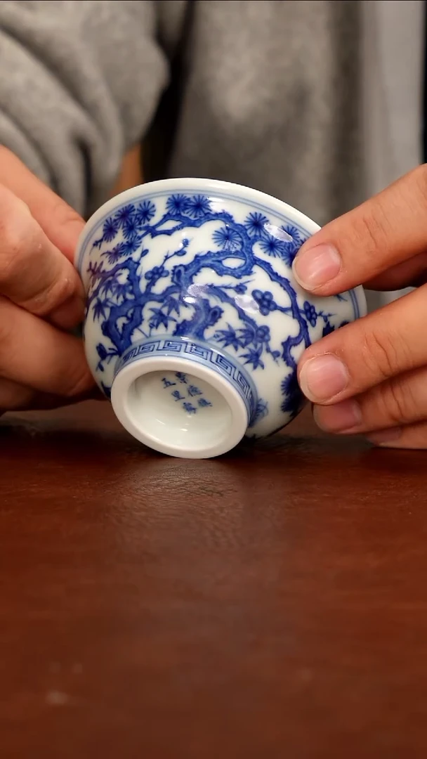 景德镇青花瓷手绘茶具