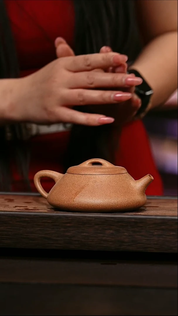 茶壶紫砂原矿紫砂壶  纳瓢