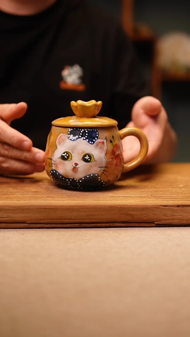 @@陶园瓷舍@@纯手工手绘@高温釉下彩