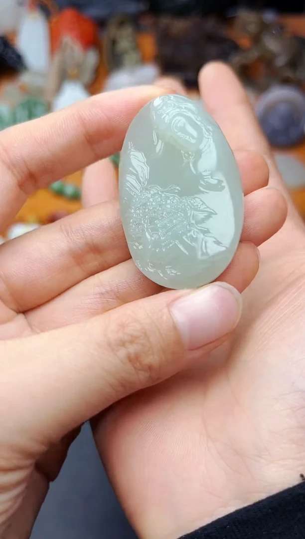 【闪购商品】和田玉颈饰未镶嵌山水