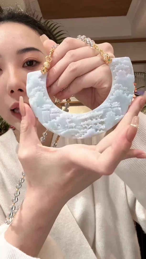 【闪购商品】翡翠颈饰未镶嵌国风