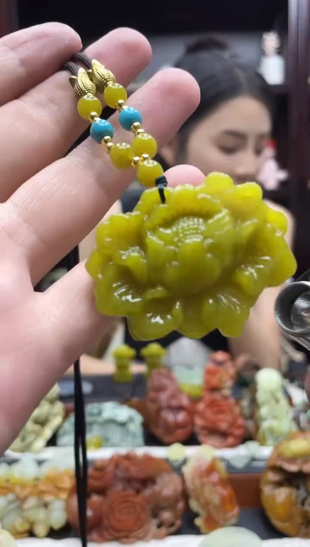 岫玉未镶嵌吊坠·多样性发货*拍一发一