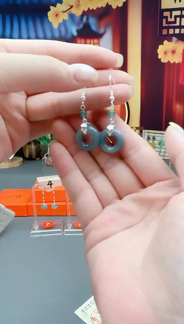 未镶嵌翡翠耳饰X34