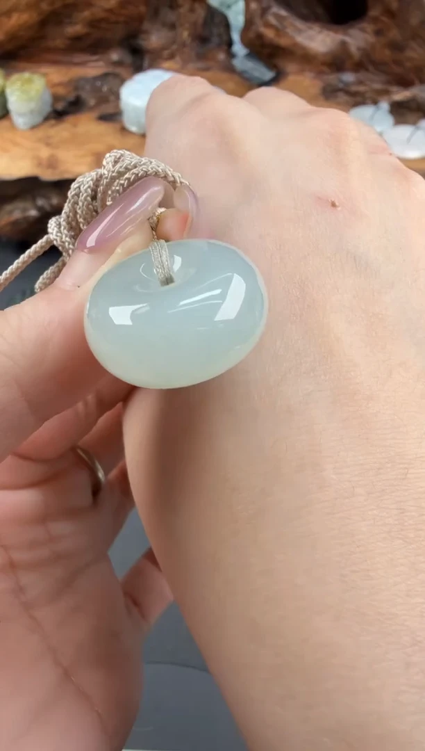 吊坠(不含链)未镶嵌翡翠翡翠饰品-48