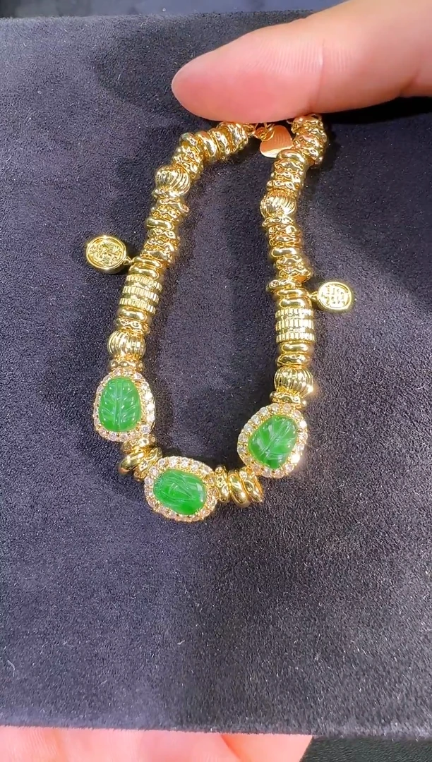 未镶嵌手链翡翠手链