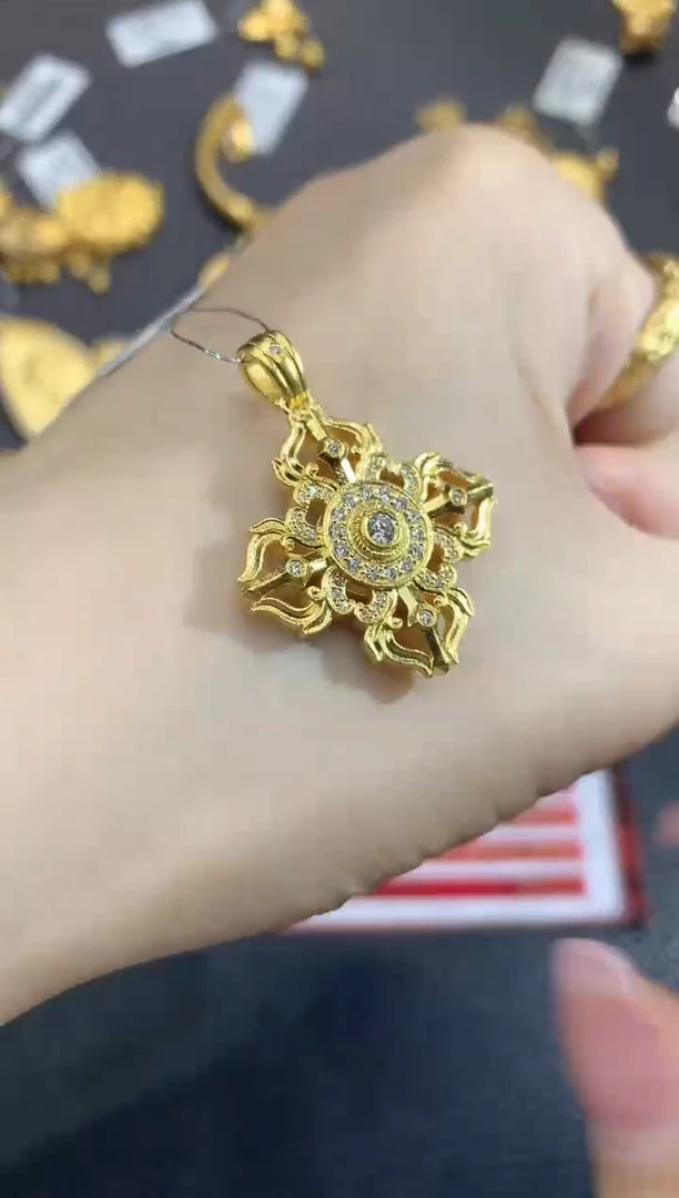 吊坠(不含链)定制足金A56多样性发一件