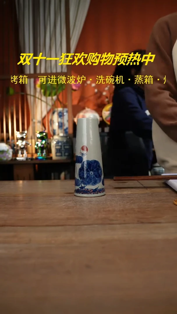 现代高温釉下彩手绘陶瓷餐具