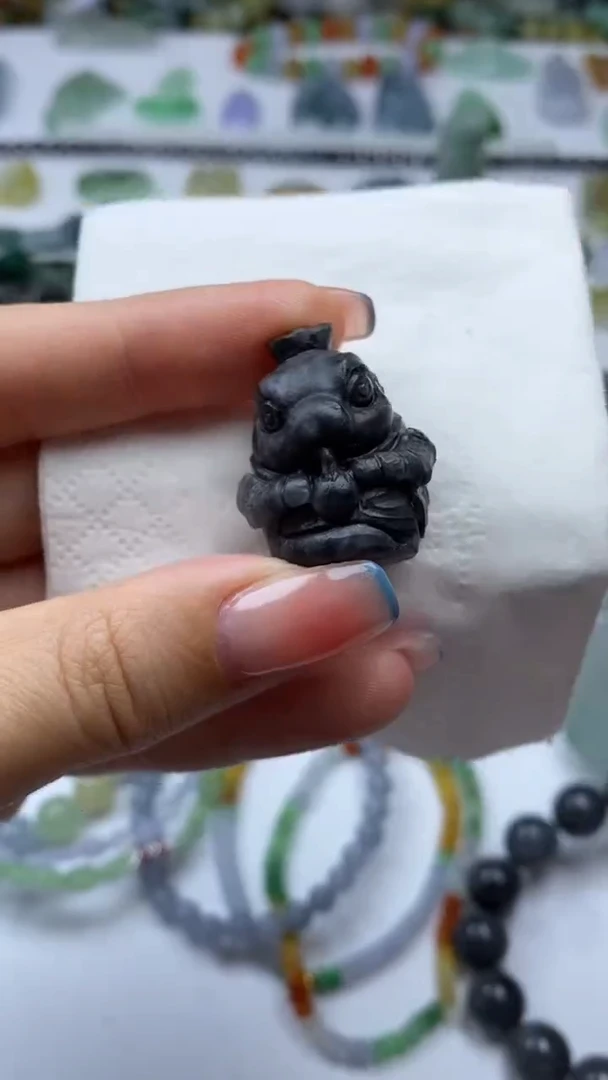 未镶嵌定制翡翠毛货定制不退不换