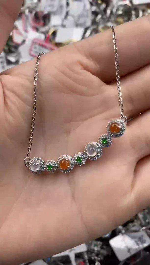 银S925镶嵌戒指翡翠141414----3