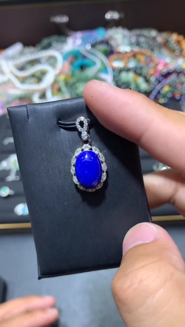 青金石未镶嵌颈饰Q41【多样性发其一】