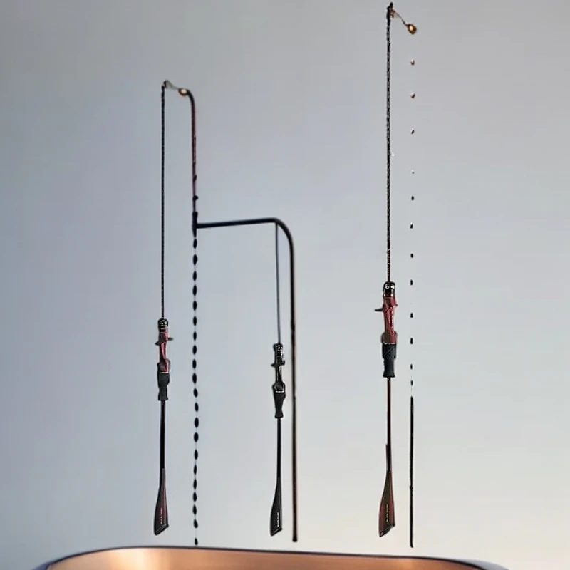 （直播间链接专用）日本中古回流路亚竿微物打黑铁板868