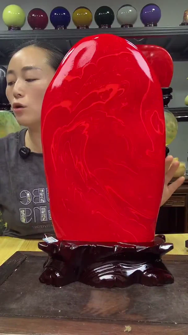 石材红红火火高档家居摆件