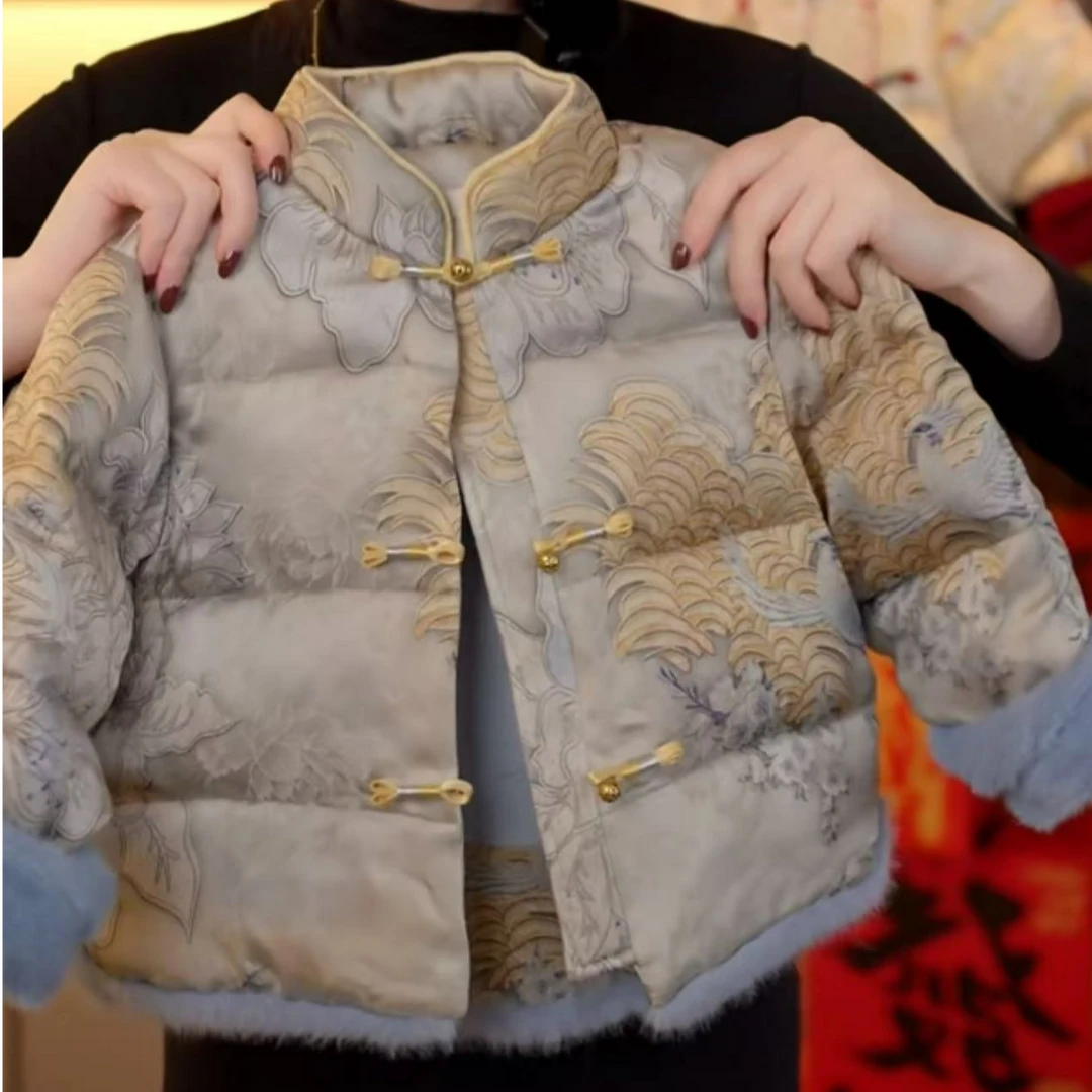 【步步生莲】幂姐2024冬季儿童新中式中拜年服年装棉服MJD246644