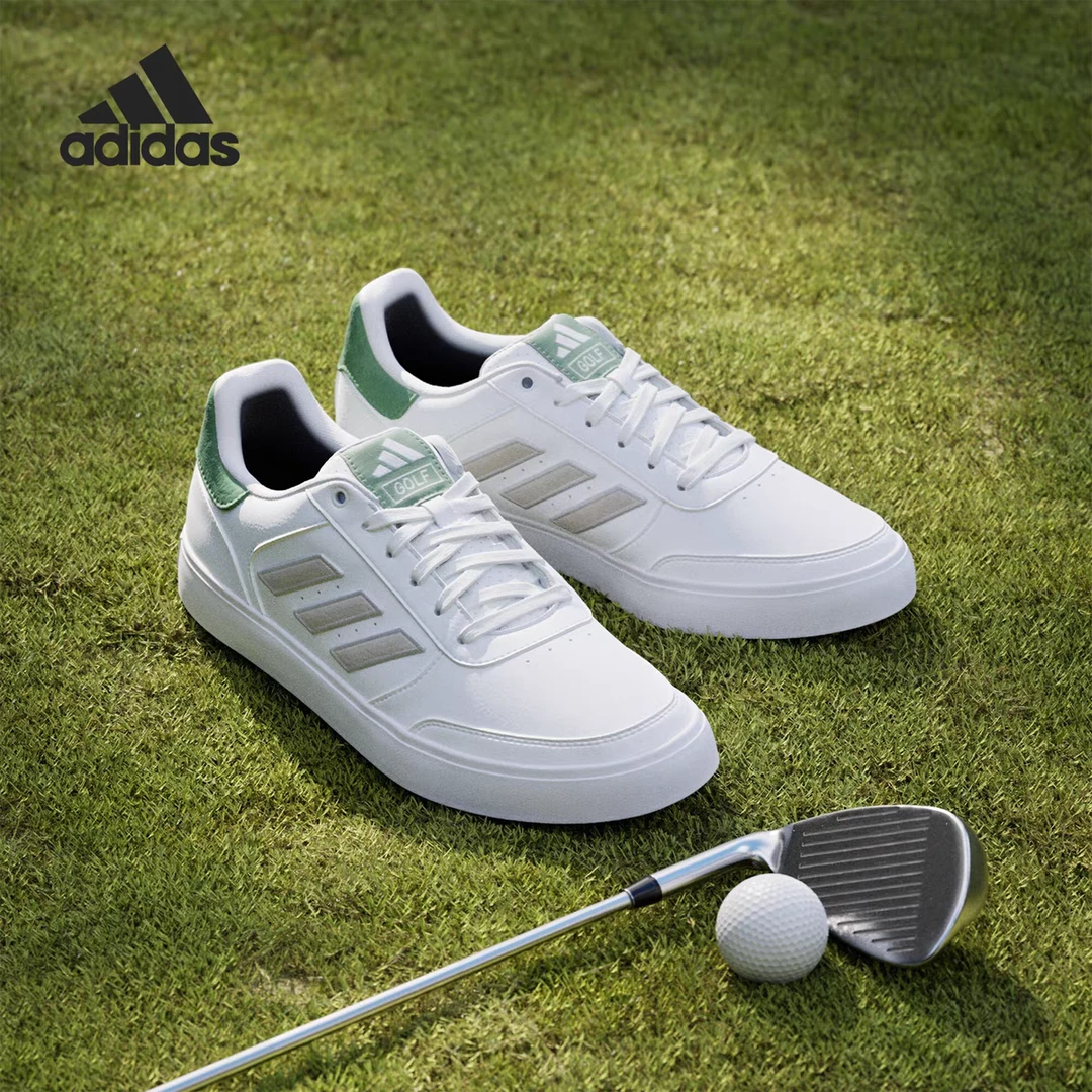 adidas/阿迪达斯RETROCROSS24男女白高尔夫运动休闲鞋板鞋IG3279