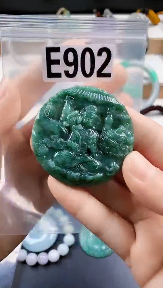 颈饰未镶嵌翡翠天然翡翠吊坠挂件