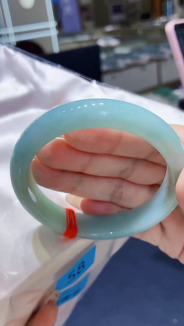 未镶嵌手镯翡翠翡翠手镯58