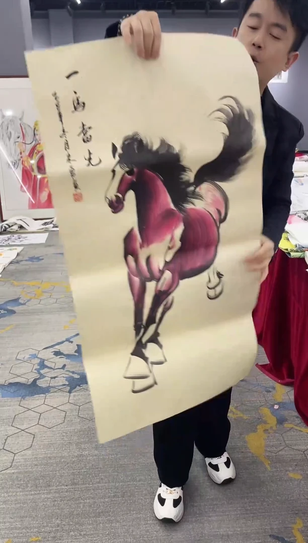 名人名画手工制作