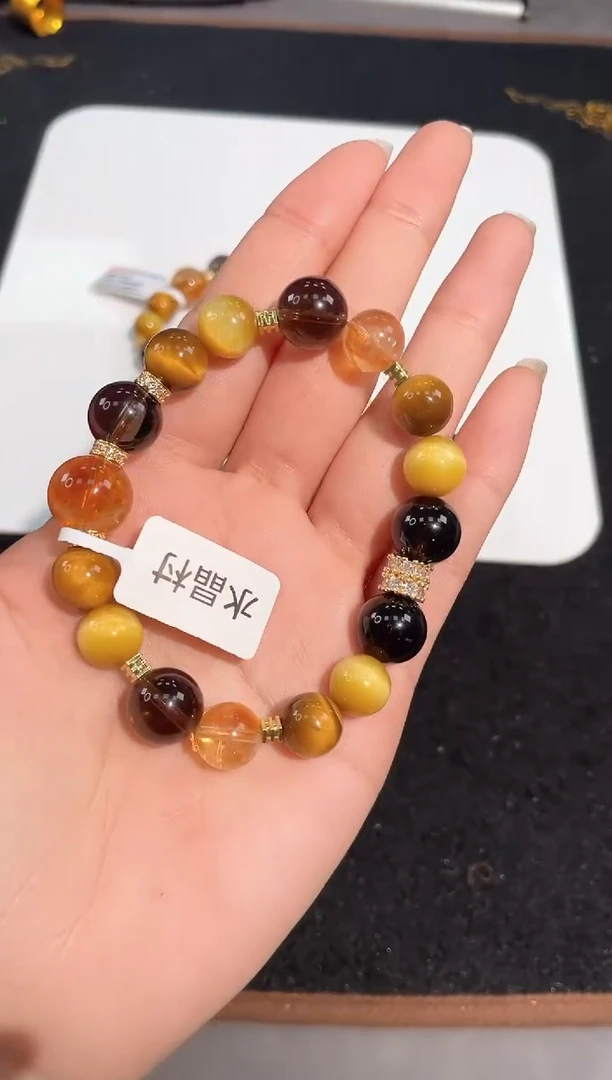 【闪购商品】水晶手链未镶嵌1号金霸单圈
