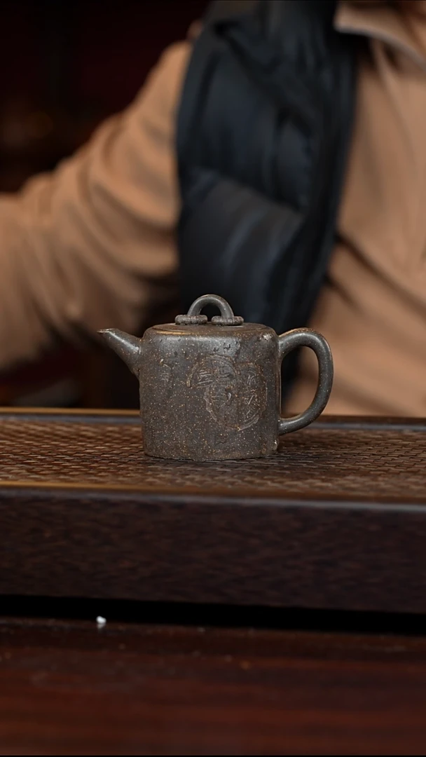 茶壶紫砂丹壶溢香紫砂壶微瑕130cc