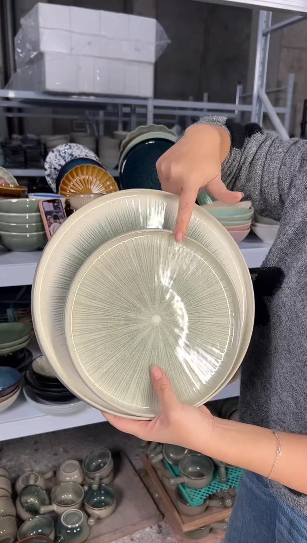 陶瓷外贸尾货瑕疵满20包邮X1大1小