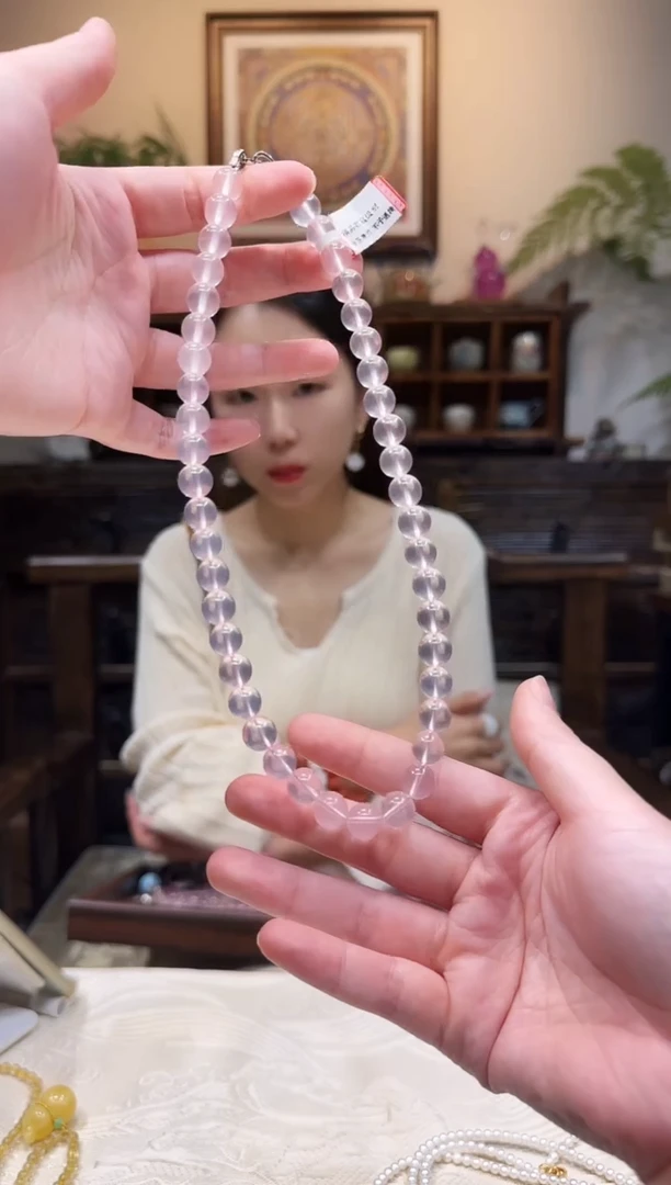 颈饰未镶嵌水晶项链