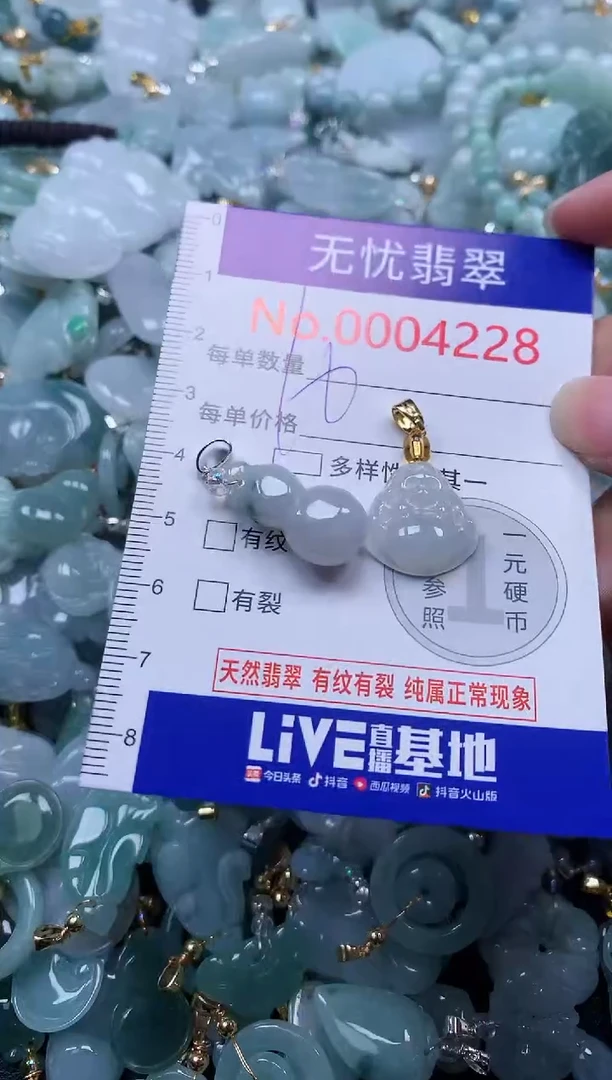颈饰未镶嵌翡翠4228