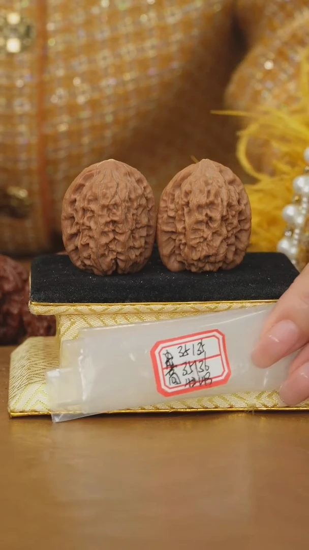 把件文玩核桃非嫁接将军榜有黄不修