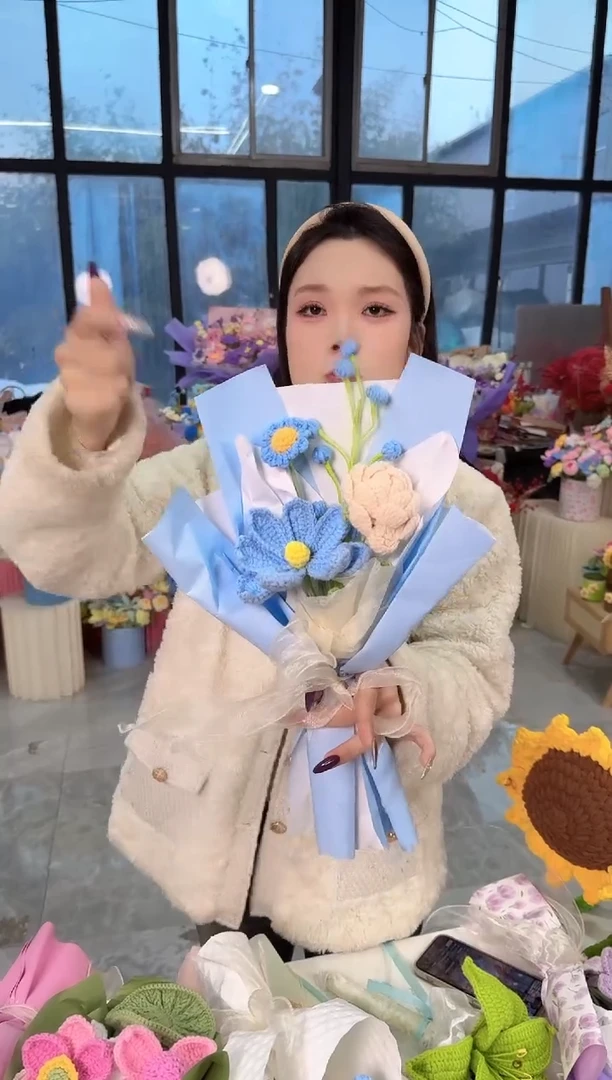 非遗手工定制花束，孤品清仓