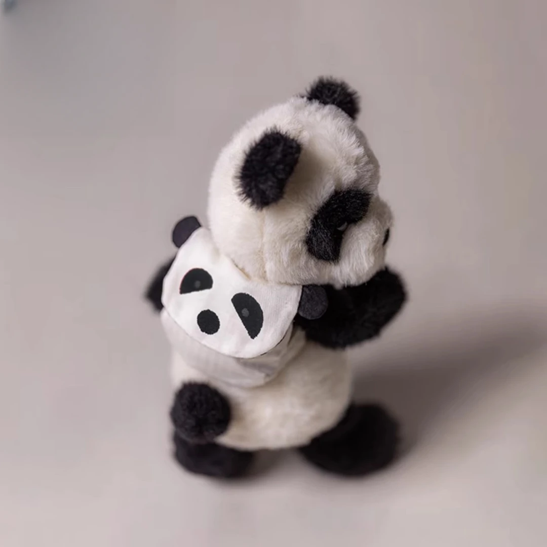 英国Jelly背包熊猫可爱毛绒玩具柔软安抚娃娃送礼生日礼物