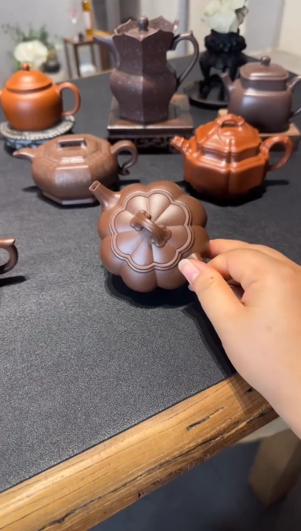 茶壶紫砂岩*繁花 2.0 紫砂壶
