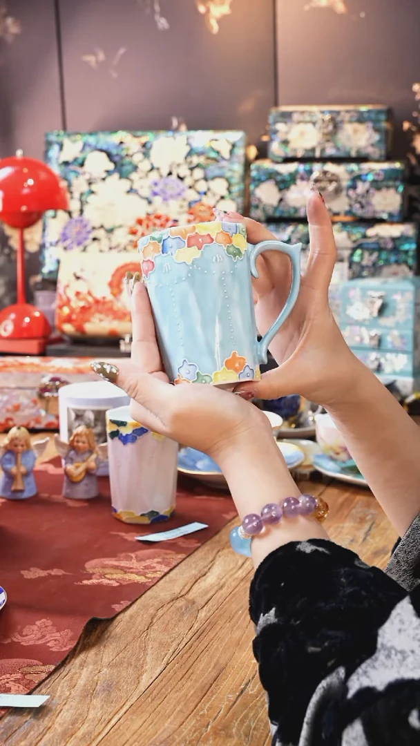 【闪购商品】瓷片豆包儿推荐饰品摆件