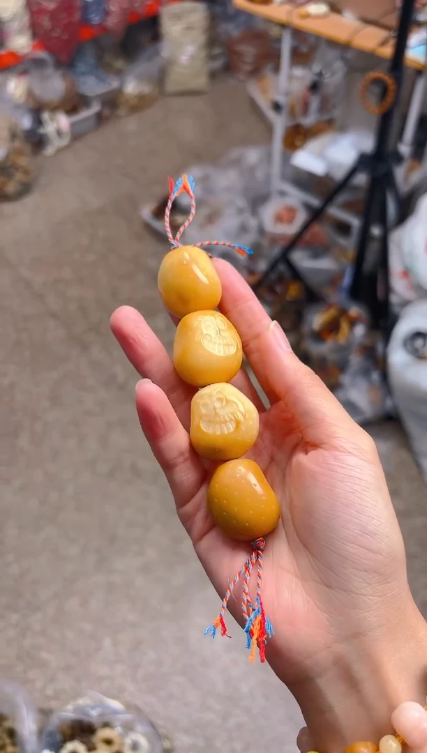 吊坠菩提根/象牙果土豆棒棒糖