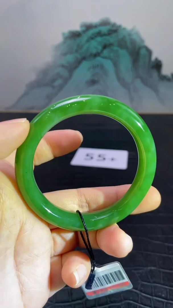 未镶嵌手镯和田玉（碧玉）想***好55+