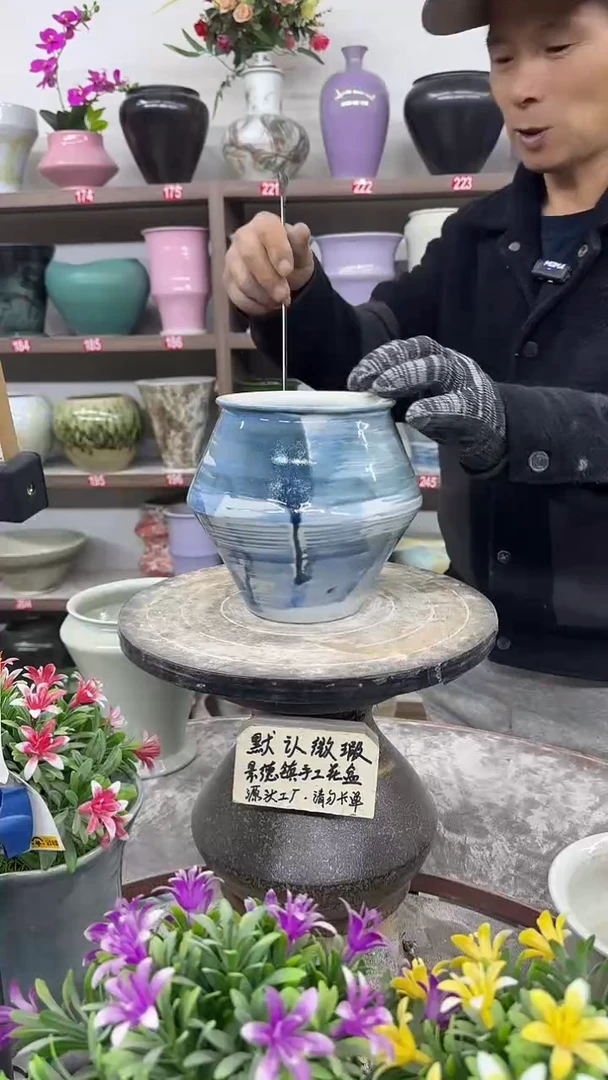 12-15-高17口12瑕-花盆