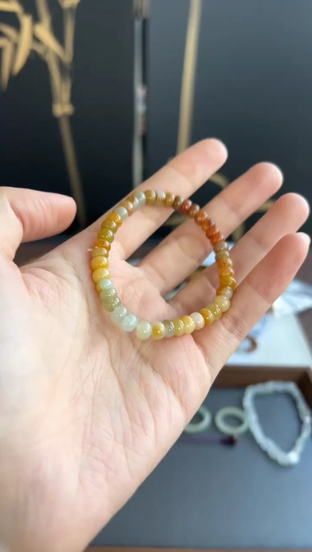 未镶嵌手串翡翠408买断