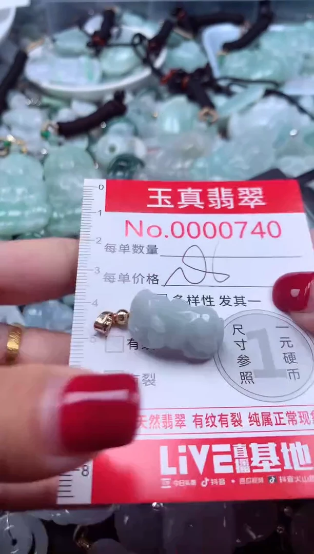 颈饰未镶嵌翡翠740