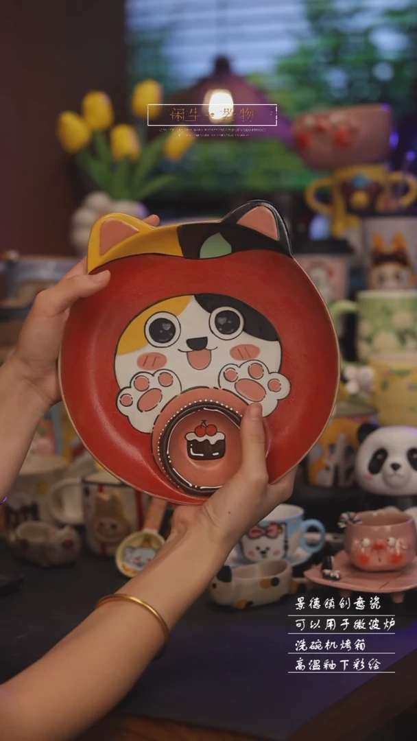 景德镇可爱设计师款陶瓷