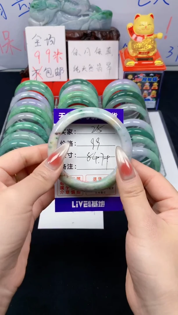 未镶嵌手镯翡翠25