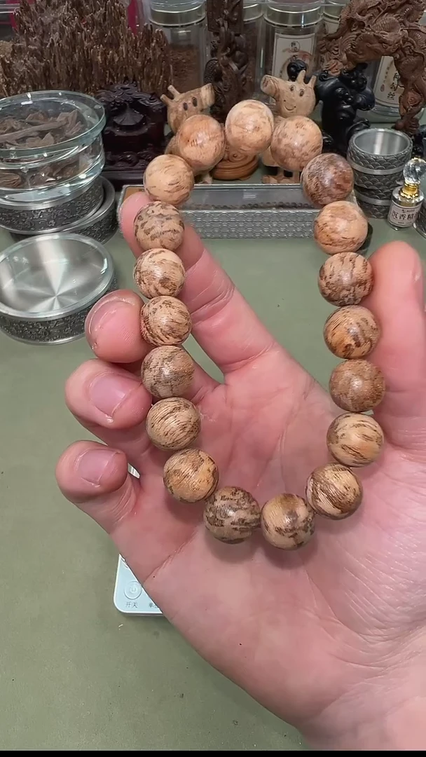 【闪购商品】沉香寮国老虎木 雪花和牛10mm