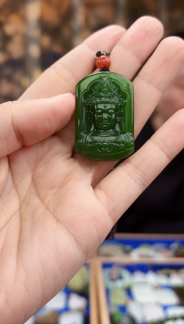 未镶嵌和田玉挂件拍一发一