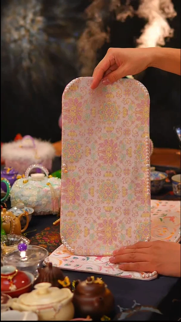 152茶席茶席40x20cm