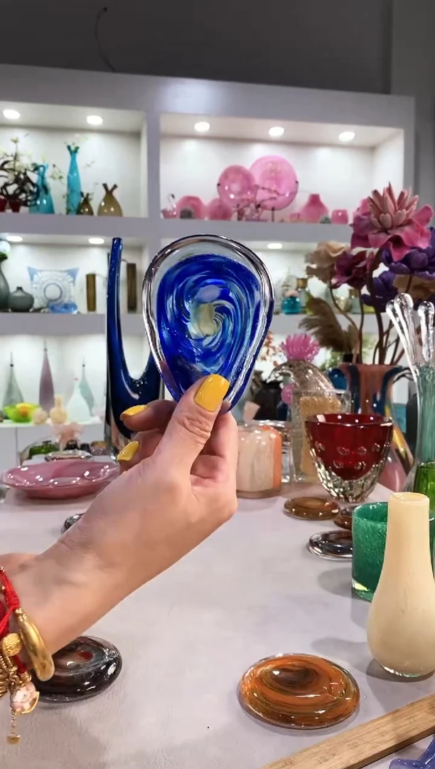 慕忆家手作琉璃花瓶