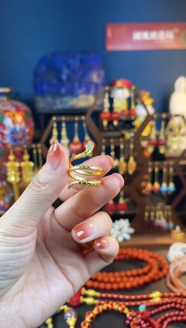 【闪购商品】407号珐琅景泰蓝戒指