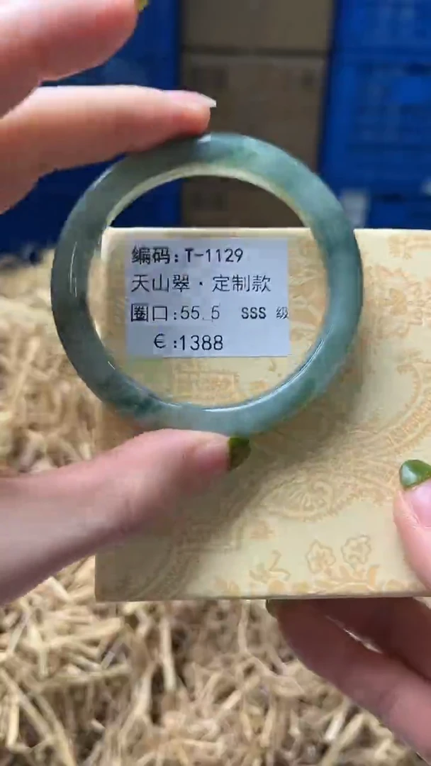 未镶嵌手镯石英质玉T1129