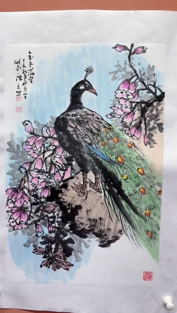 国画师立照老师国画作品