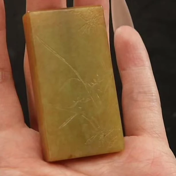 和田玉/兰花挂件