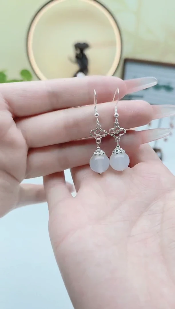 未镶嵌耳饰玛瑙/玉髓630