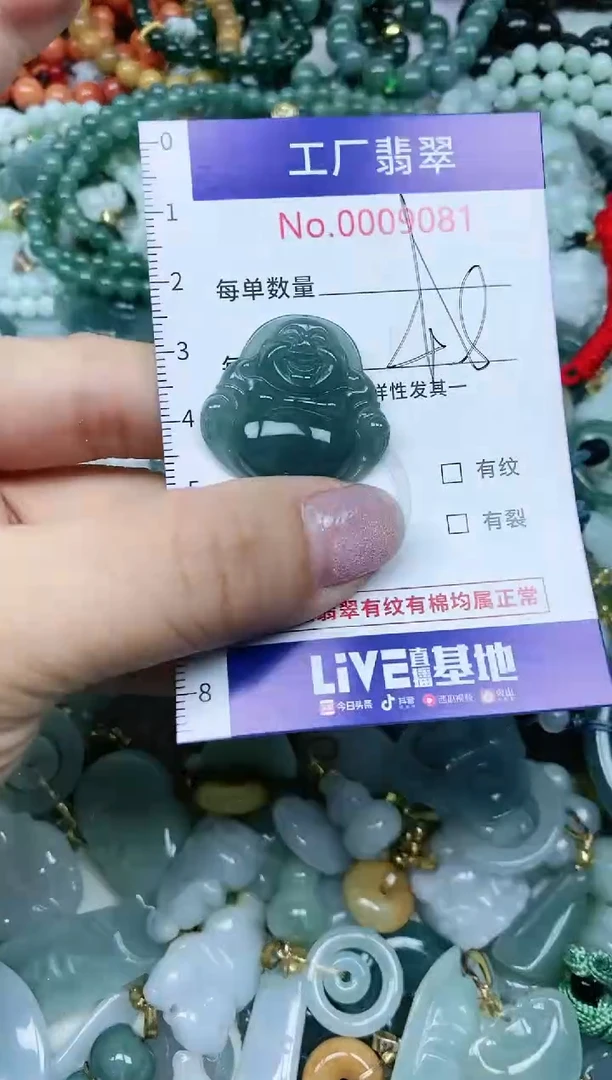 【闪购商品】翡翠吊坠(不含链)未镶嵌翡翠